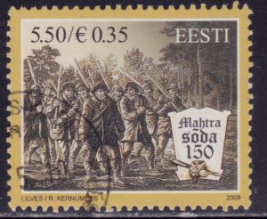 Estonia, 2008,  Peasant War at Mahtra #594,used++