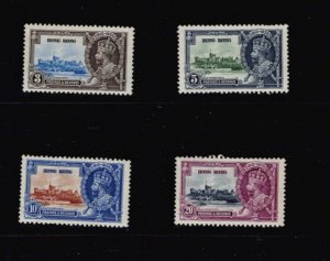 Hong Kong: 1935, King Georege V Silver Jubilee, Mint Hinged