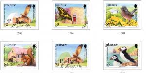 Jersey Sc 1528-33 2011 National Trust stamp set used