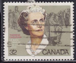 Canada 1047 Therese Casgram 32¢ 1985