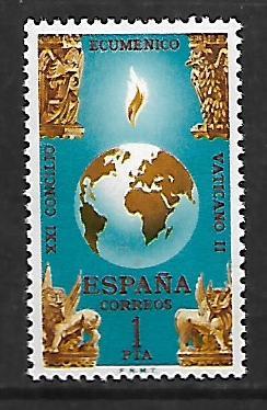 SPAIN, 1333, MNH,GLOBE AND FOUR BEASTS OF APOCALYPSE