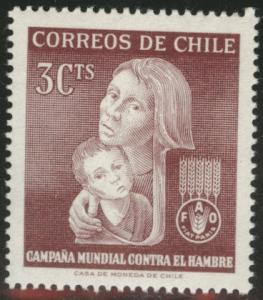 Chile Scott 342 MNH** stamp 1963