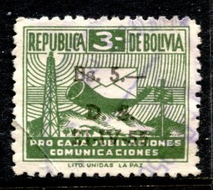 Bolivia Stamp #R22 USED FU SINGLE