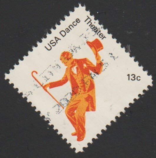 SC# 1750 - (13c) - American Dance - Theater - Used Single