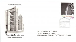 FDC 2005 SC #3910 Yale Art & Architecture - Las Vegas NV - Single - J2896