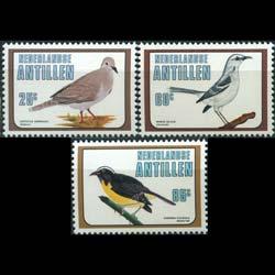 NETH.ANTILLES 1980 - Scott# 459-61 Birds Set of 3 NH