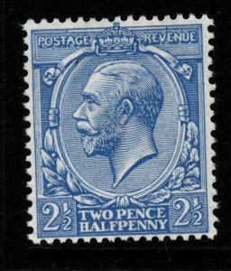 GB SGN21(2) 1912 2½d COBALT VIOLET-BLUE MNH