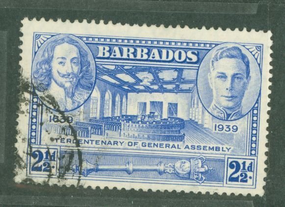 Barbados #205  Single