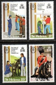 St. Helena Sc #360-363 MNH