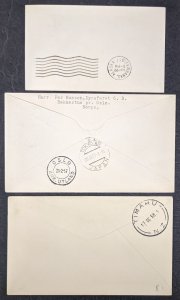 51 1899-1950s Norway items inc 2 Spitsbergen, flights, polar, etc [Y.65]