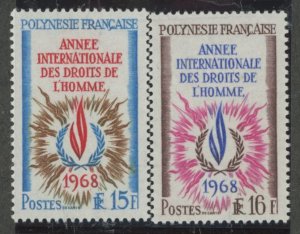 French Polynesia #243-44  Single (Complete Set)