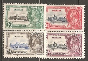 Grenada  SC   124-7  Mint  Hinged