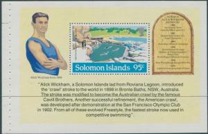 Solomon Islands 1984 SG531a Olympics booklet pane MNH