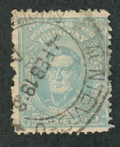 Uruguay #205 used Single