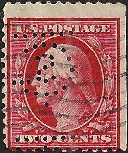 # 375 USED CARMINE GEORGE WASHINGTON