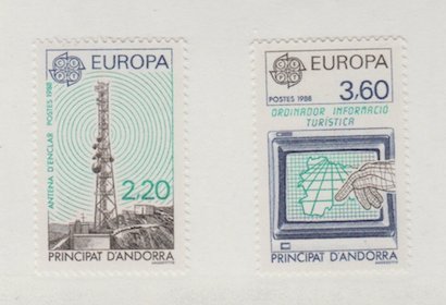 Andorra - French Scott #363-364 Stamp  - Mint Set