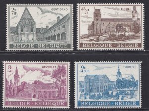 Belgium # B897-900, Abbey's, Mint NH, 1/2 Cat.