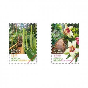 2023 Norfolk Is Botanic Gartdens  (2) (Scott NA) MNH