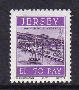 Jersey  #J46   MNH  1982  postage due £1