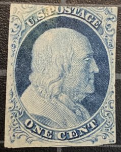 US Stamps-SC# 7 - Used - SCV $160.00