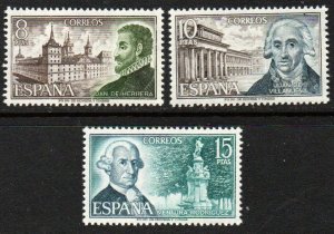 Spain Sc #1744-1746 MNH