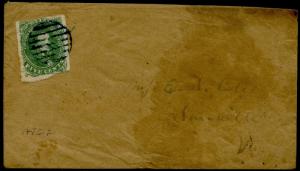 CSA #1 WITH BLUE GRID CANCEL (POSSIBLY SALEM, VA) CV $250.00 BQ3719