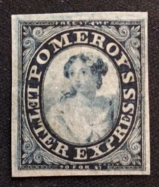 U.S. Pomeroy's Letter Express, blue 5c, #117L3v   #26