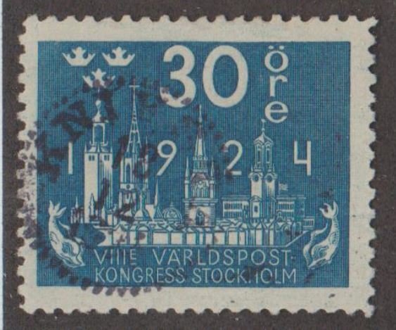 Sweden Scott #202 Stamp - Used Single