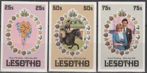 Lesotho #335-7 MNH Imp (S3754)