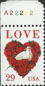 # 2814 MINT NEVER HINGED LOVE