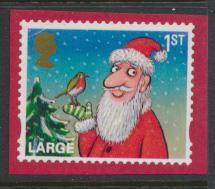 GB SG 3419  SC# 3119e Christmas 2012  1st Class  Large Used on piece 