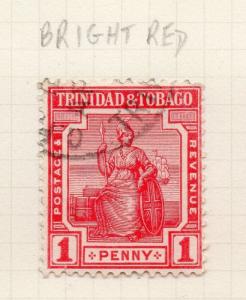 Trinidad 1913 Early Issue Fine Used 1d. 284533