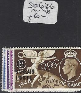 BAHRAIN  (P2302B)  ON GB KGVI OLYMPIC SG 63-6  MNH   