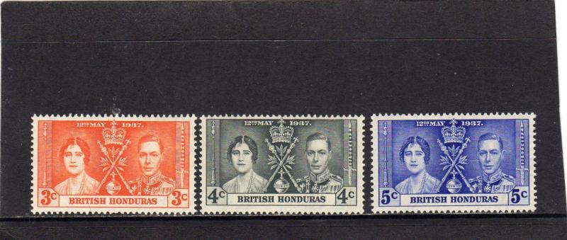 British Honduras 937 Coronation MNH