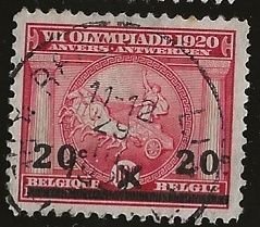 Belgium ^  Scott # 141 - Used