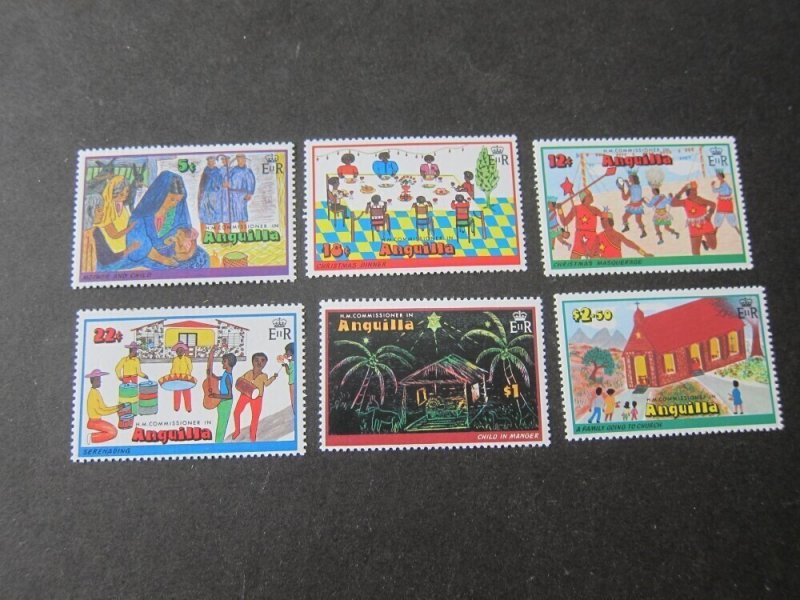 Anguilla 1978 Sc 325-30 Christmas Religion set MNH