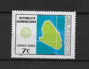 DOMINICAN REPUBLIC STAMP MNH #JULIOBB72