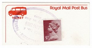 (I.B) Cinderella Collection : Royal Mail Post Bus 5p (Chaddleworth-Newbury)