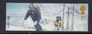 Great Britain  #2119 used  2003  adventurers 1st . Everest expedition