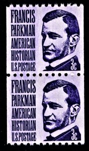 US 1297 MNH VF 3 Cent Francis Parkman Pair