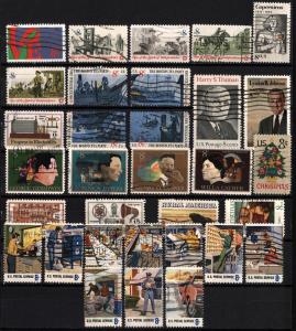 Commemoratives of 1973 (32 Stamps) Used