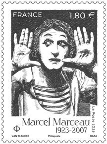 Scott #6406 Marcel Marceau MNH