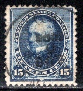 United States Scott # 227, used