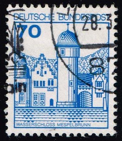 Germany #1238 Mespelbrunn Castle; Used (0.25)