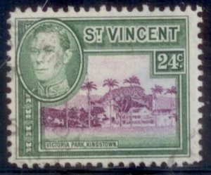 St Vincent 1949 SC# 164 Used E170