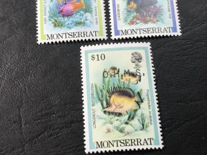 MONTSERRAT # O45-O55-MINT/NEVER HINGED-COMPLETE SET----OFFICIALS----1981