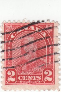 Canada - Scott #165 - 2 cent Red - Used