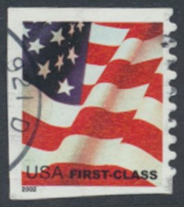 USA SC# 3624  Used Flag First Class   see details & scans