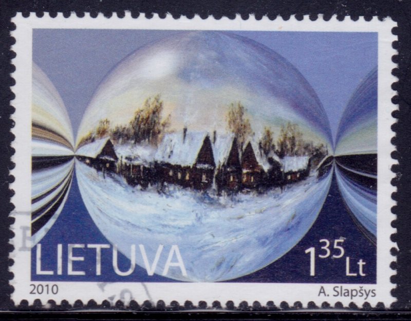 Lithuania, 2010, Christmas, #928, used,++