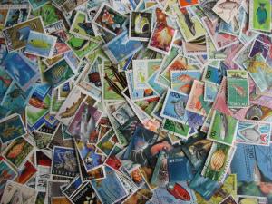 FISH & MARINE LIFE Topical collection 230 different (+2 SS) mixed condition